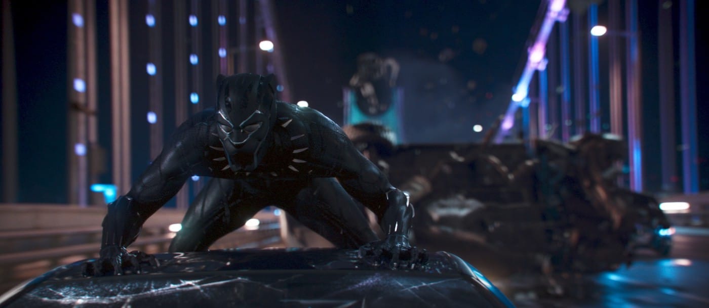 Black Panther NEVER gets pulled over by the Fashion Police.