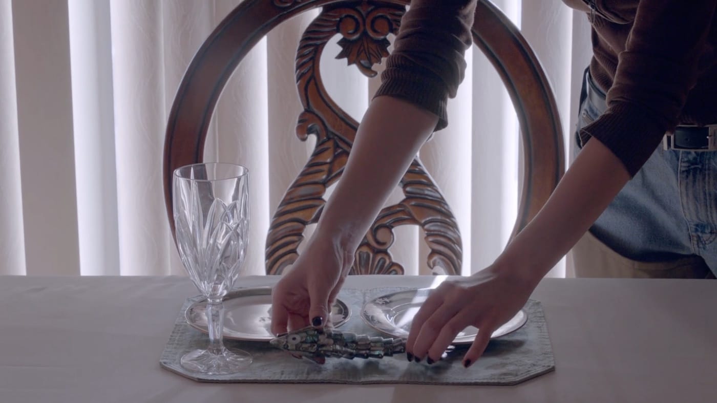 A scene from Clams Casino (2018), directed by Pam Nasr