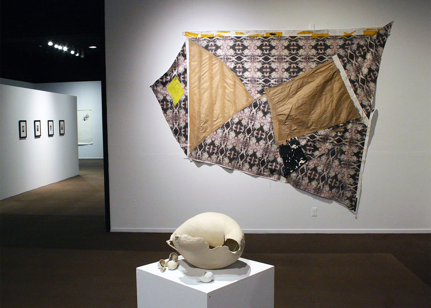 Installation view of the SoCal MFA 2018 exhibition (all photos by the author for Hyperallergic)