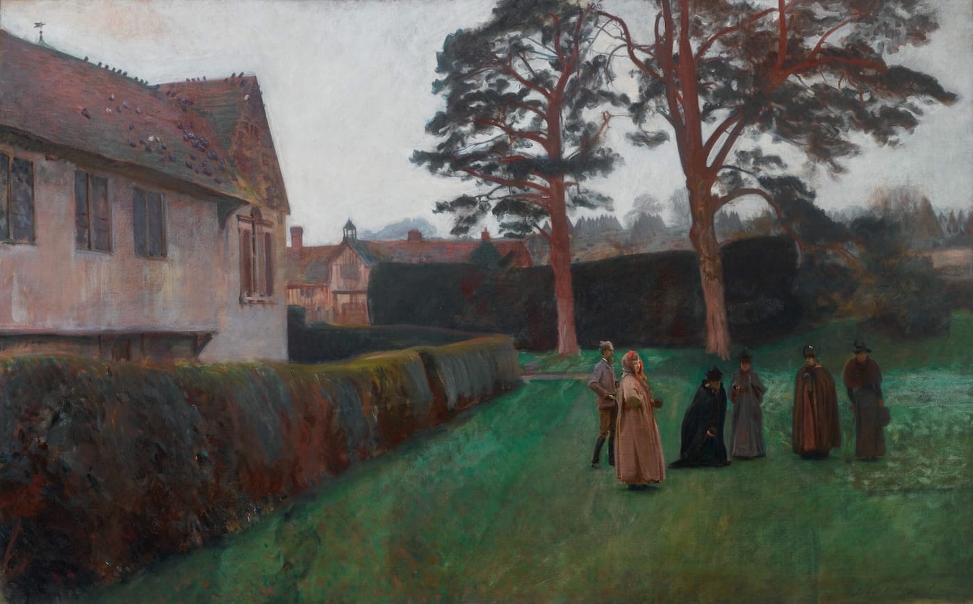 John Singer Sargent, "A Game of Bowls" (1889) (courtesy the National Trust)