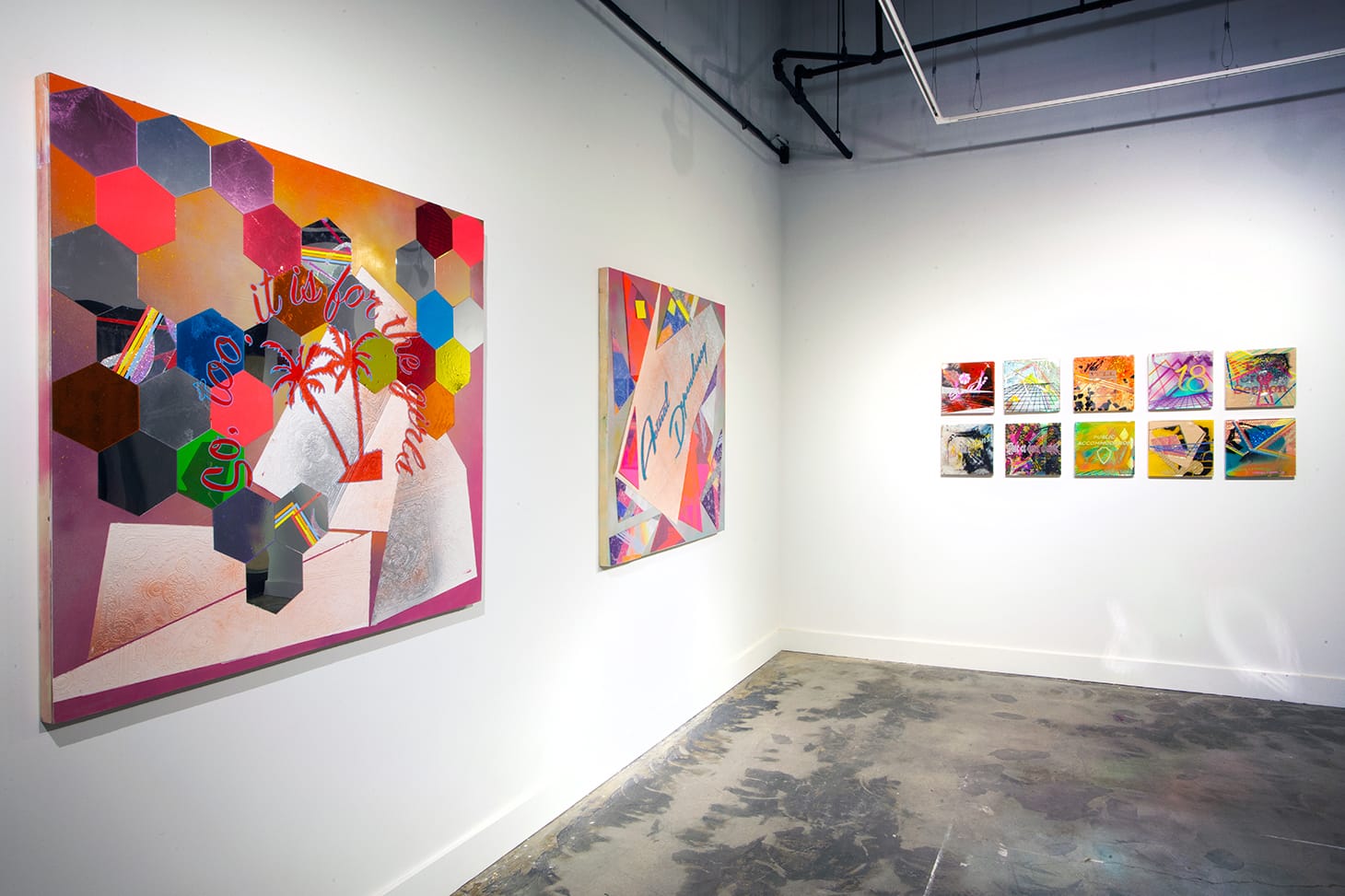 <em/>Dreams of Fire & Starshine installation shot