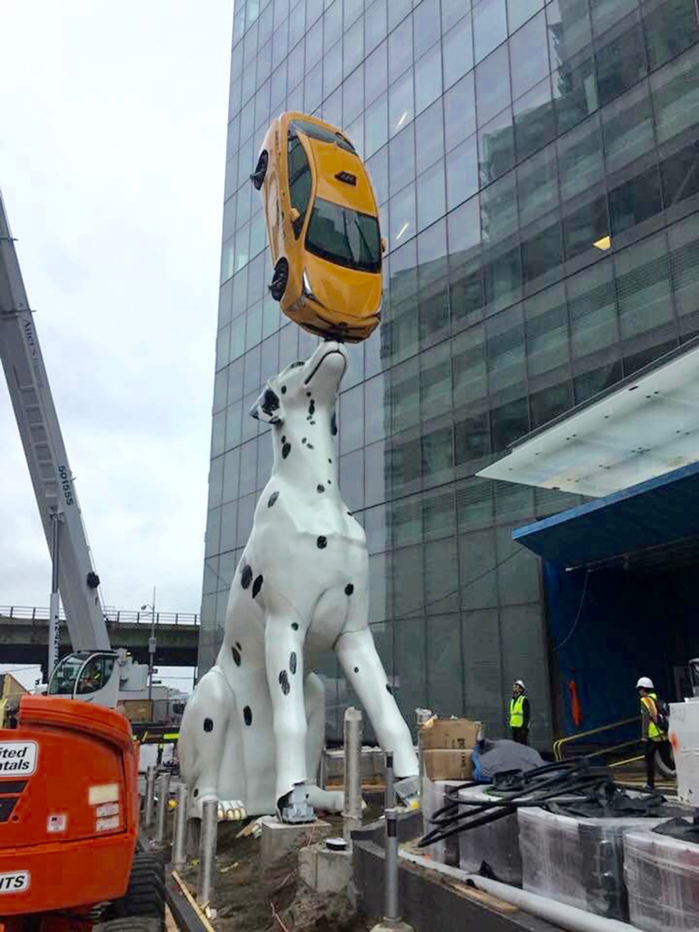 Donald Lipski's "Spot" installation (photo by Donald Lipski)