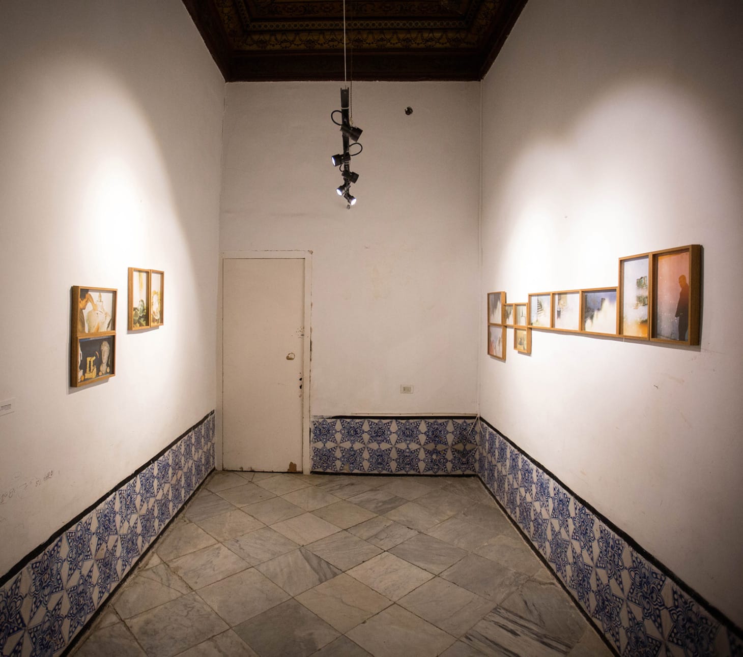 Installation view of Fakhri El Ghezal El Maamel Act I (2006-2009) (photo by Wassim Griman for the Kamel Lazaar Foundation)