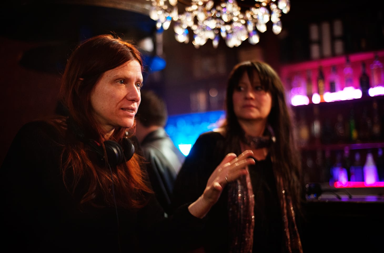 Director Susana Nicchiarelli on the set of <em/>Nico, 1988, a Magnolia Pictures release