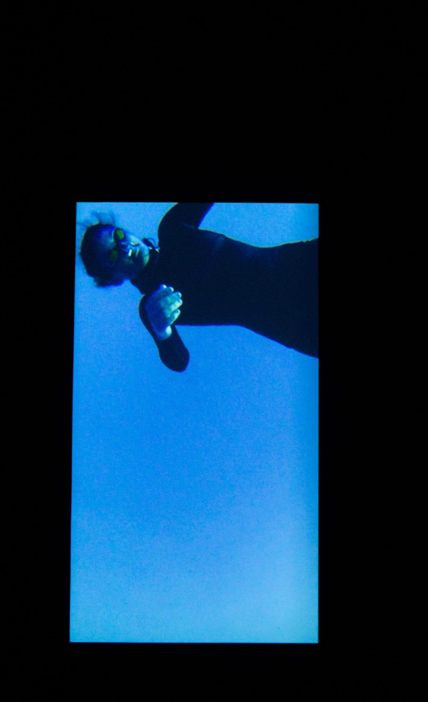 Martina Amati, <em>Under</em> (2015), 3-channel video projection, 5-channel audio, color, 11 mins., looped