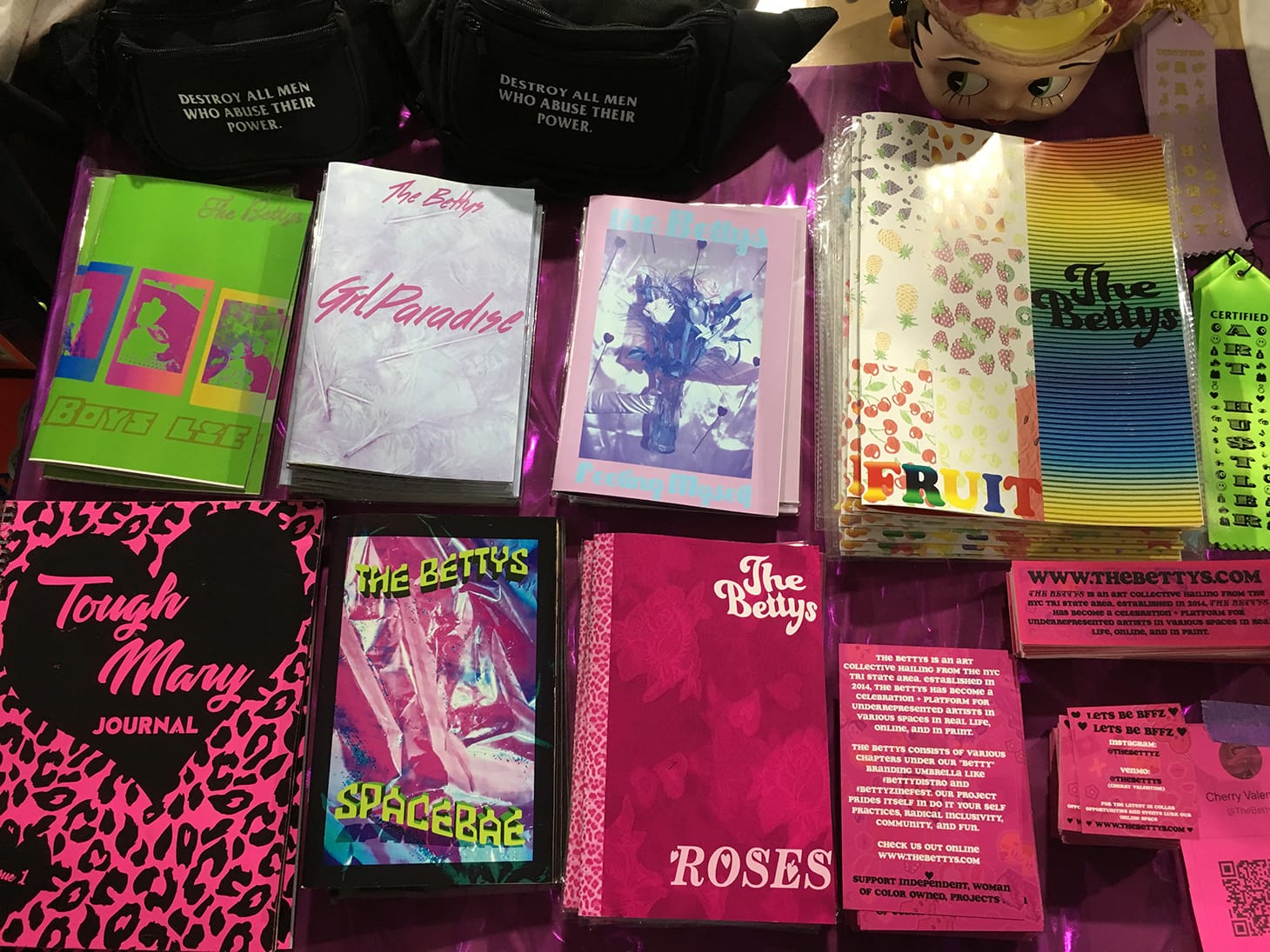 Zines published by The Bettys