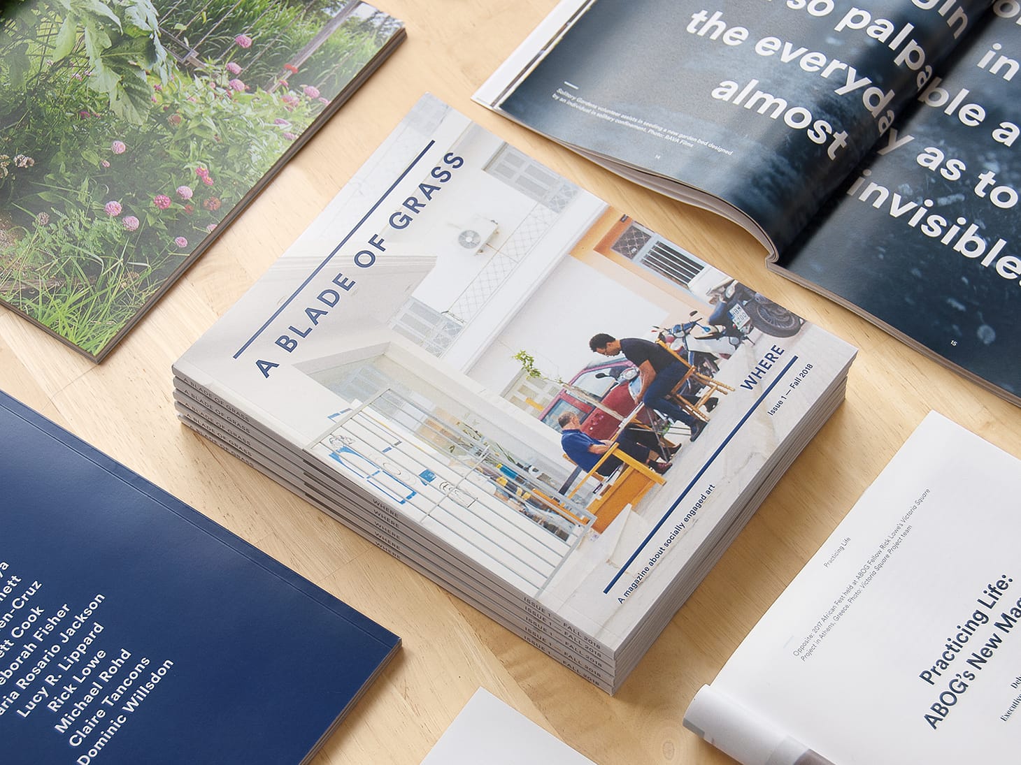 ABOG magazine, Issue 1: "Where" (photo by Karina Muranaga)