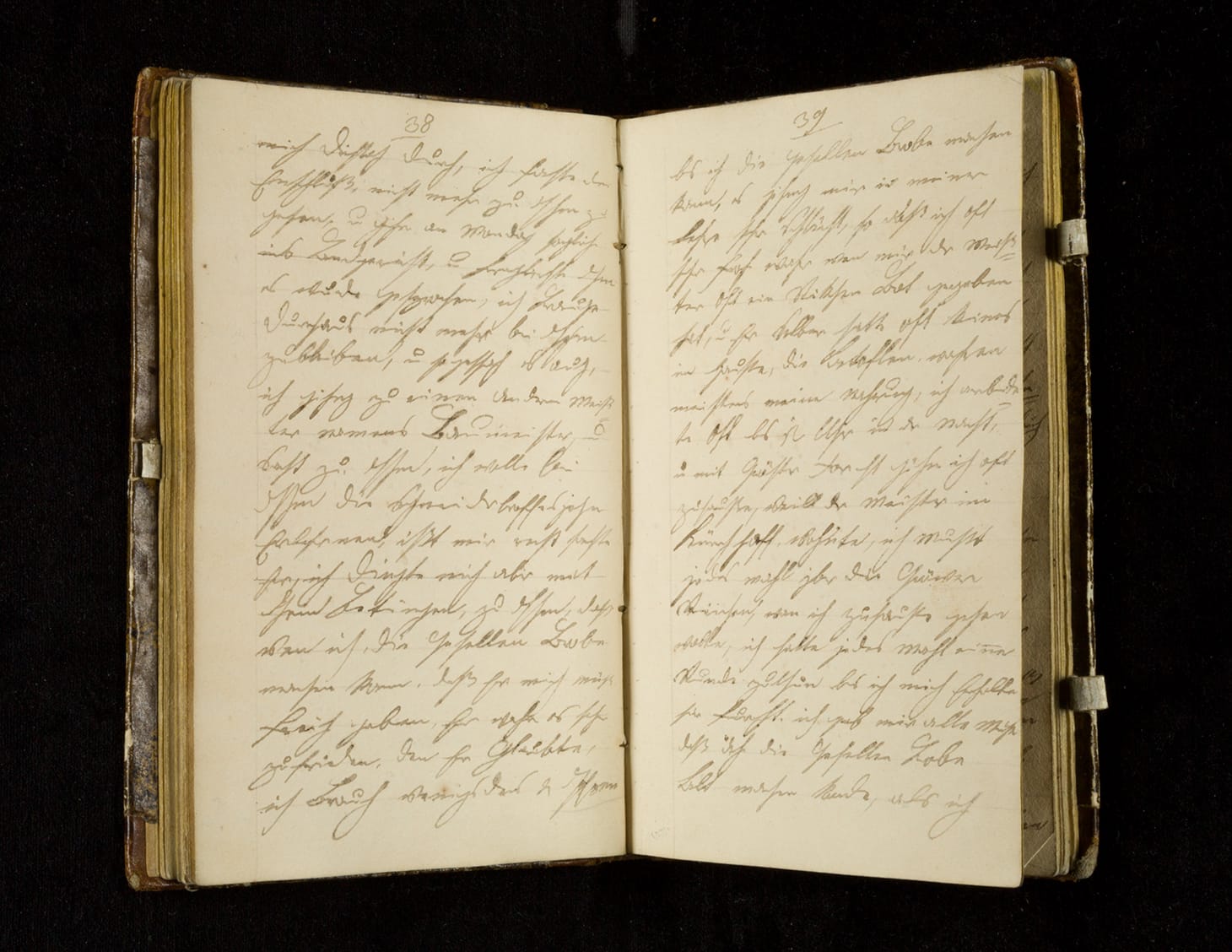 Lazarus Morgenthau's diary (image courtesy the Leo Baeck Institute)