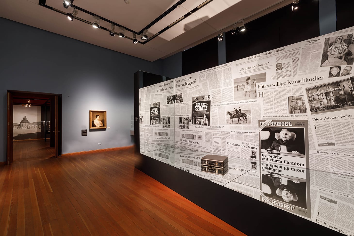 Installation view of <em>Gurlitt: Status Report — An Art Dealer in Nazi Germany</em> (photos by Bernd Lammel, 2018 © Kunst- und Ausstellungshalle der Bundesrepublik Deutschland GmbH)