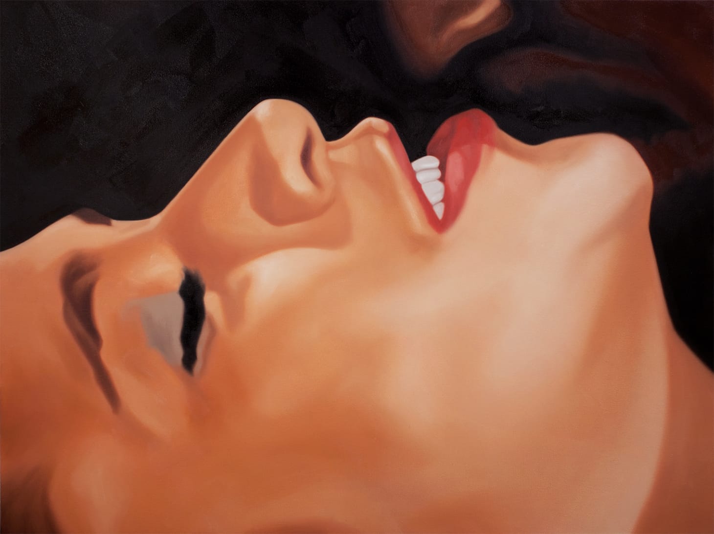 Alexandra Rubinstein, "Behind the Green Door," from the group show <em>Between You and Oblivion<em>, curated by John Gagné of Arts Gowanus (image courtesy Arts Gowanus)