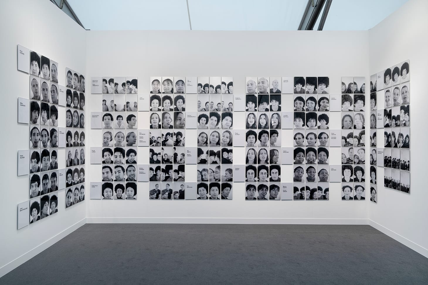 Sonia Boyce, "The Audition" (1997, printed 2018), black & white photographs mounted on aluminum, dimensions variable (image courtesy the Tate)