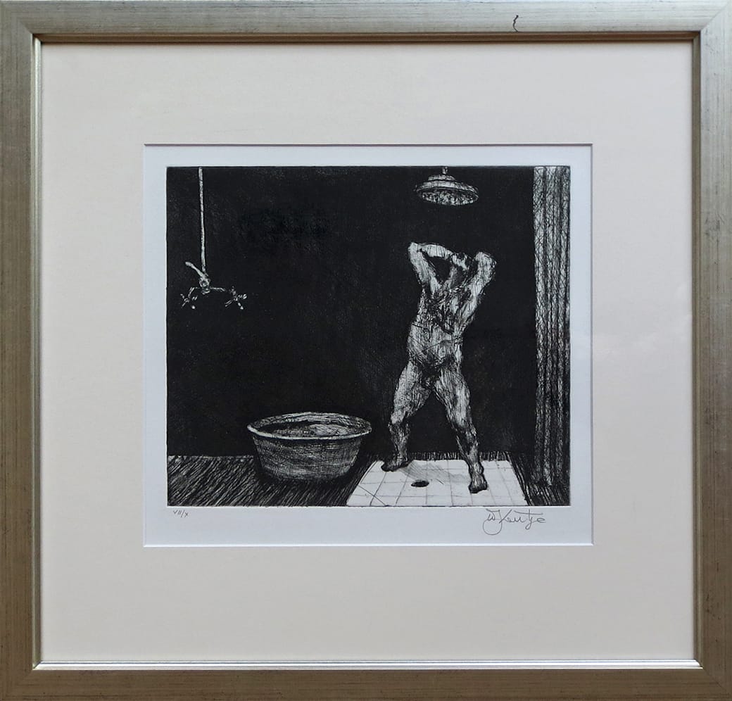 William Kentridge, Black Ubu, 1996-97, courtesy of Gallery Neptune & Brown