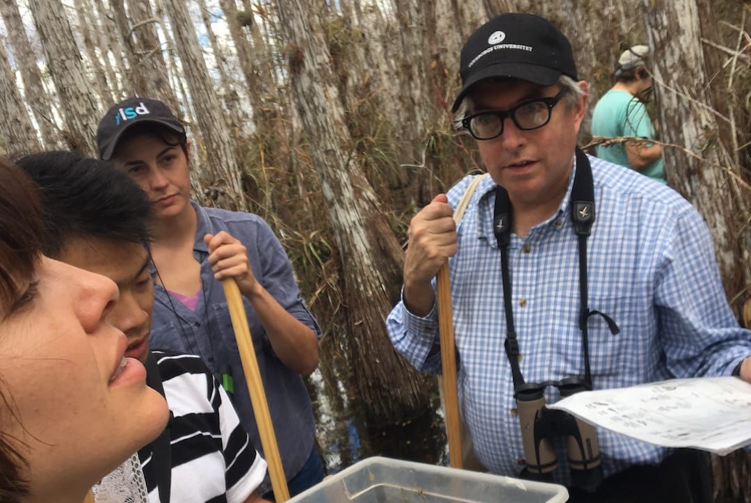 Mark Dion with Nomad/9 MFA students.