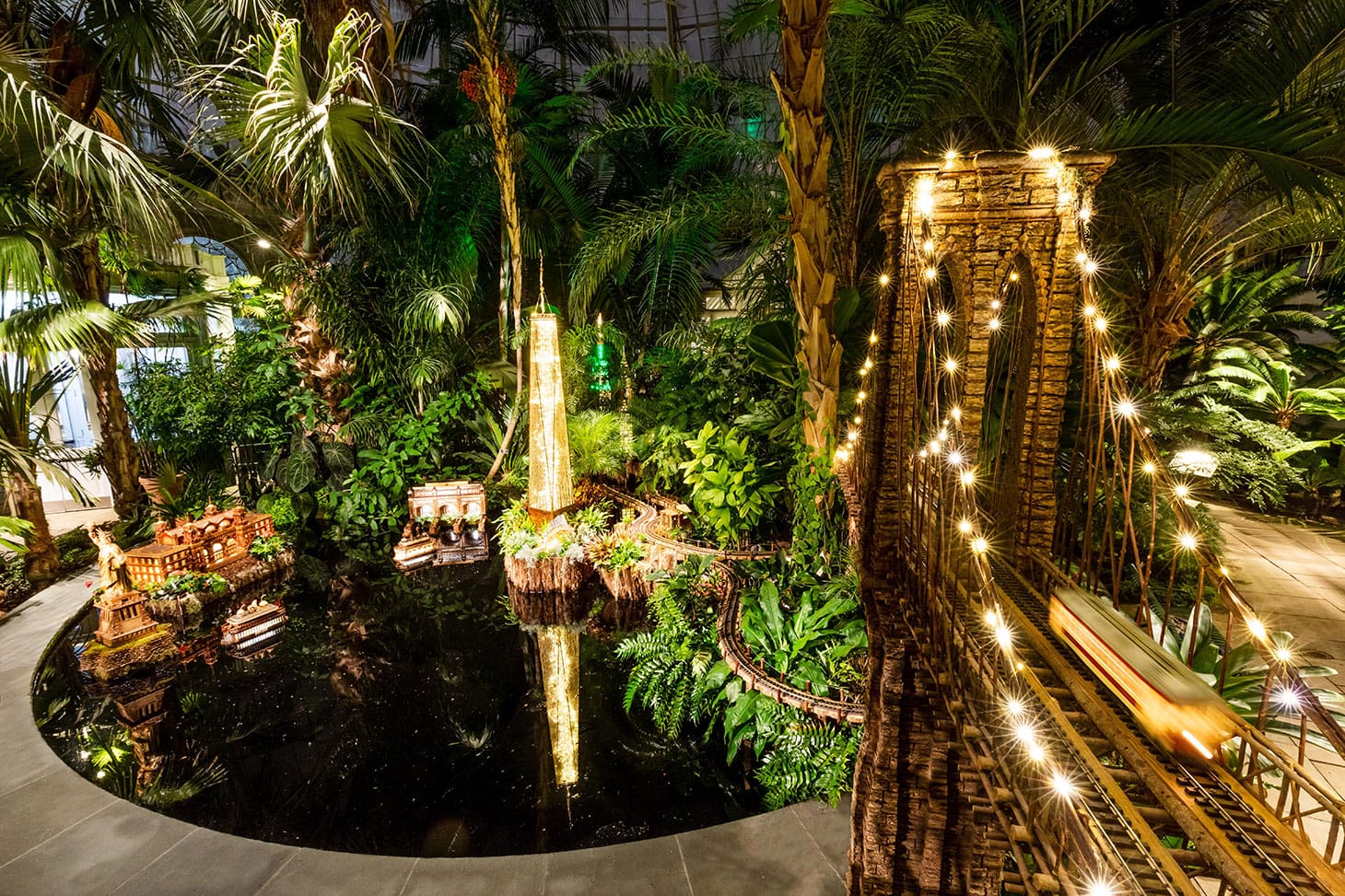 New York Botanical Gardens' 27th Annual Holiday Train Show (image courtesy New York Botanical Gardens)