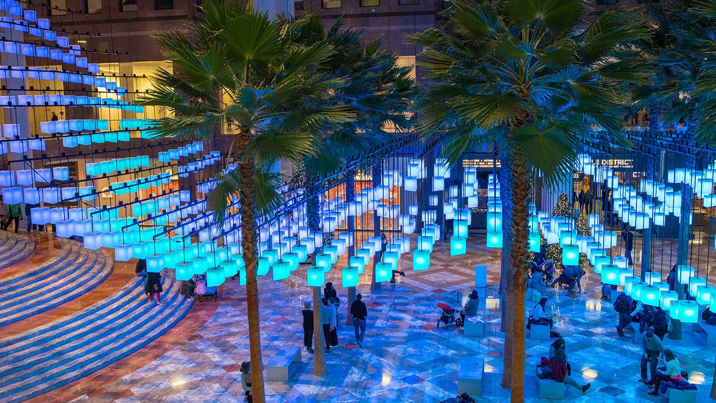 Luminaries (photo by Tara Davis, image courtesy Brookfield Place)