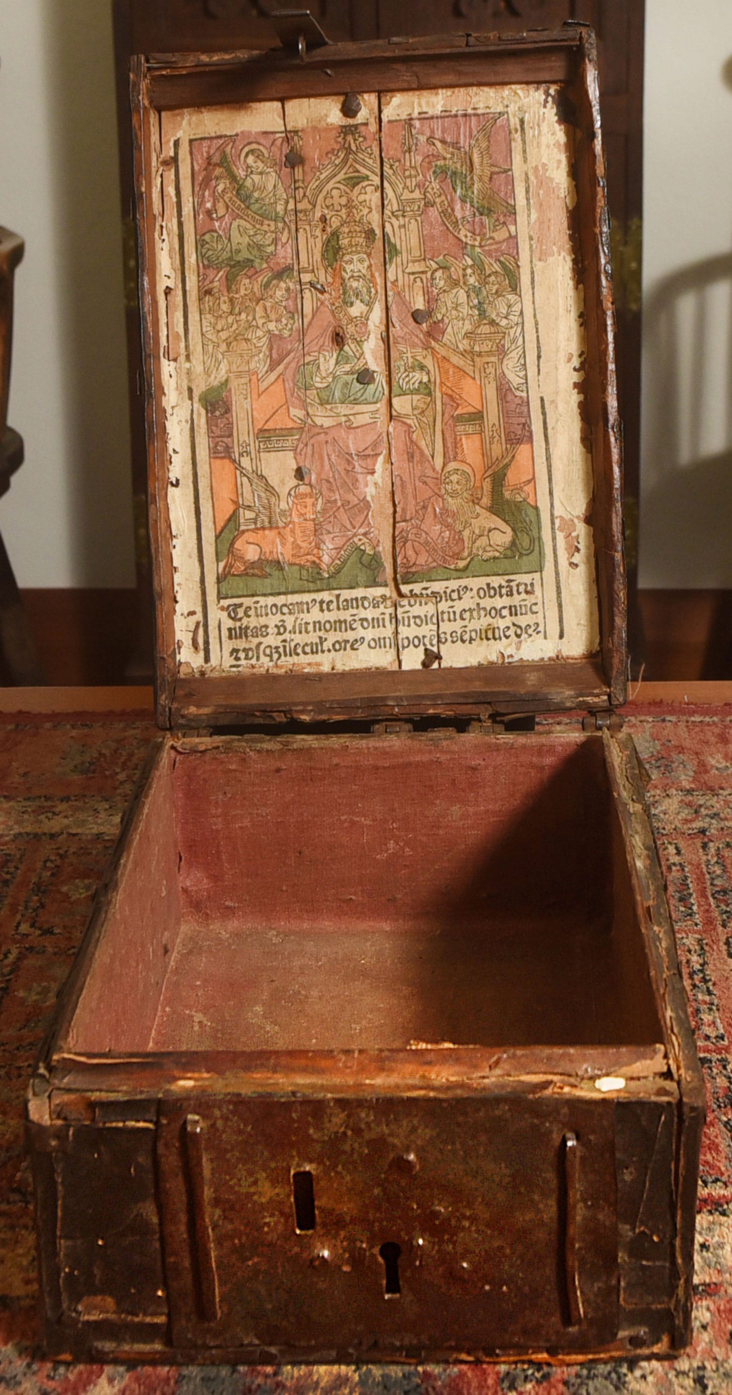 Coffer (image courtesy Bodleian Libraries and Richard Cave)