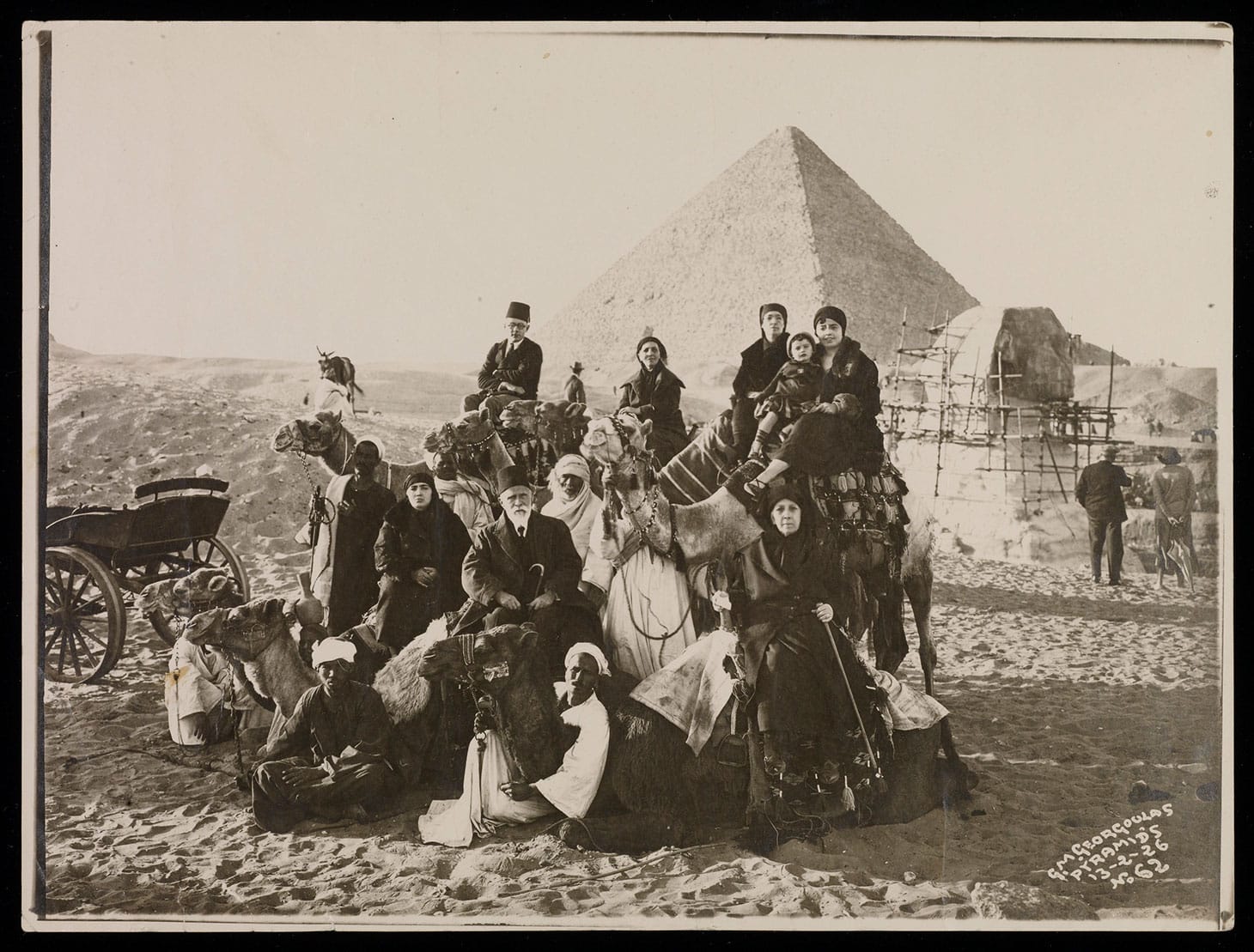 Pyramids (undated, c. 1870–1929), gelatin silver print
