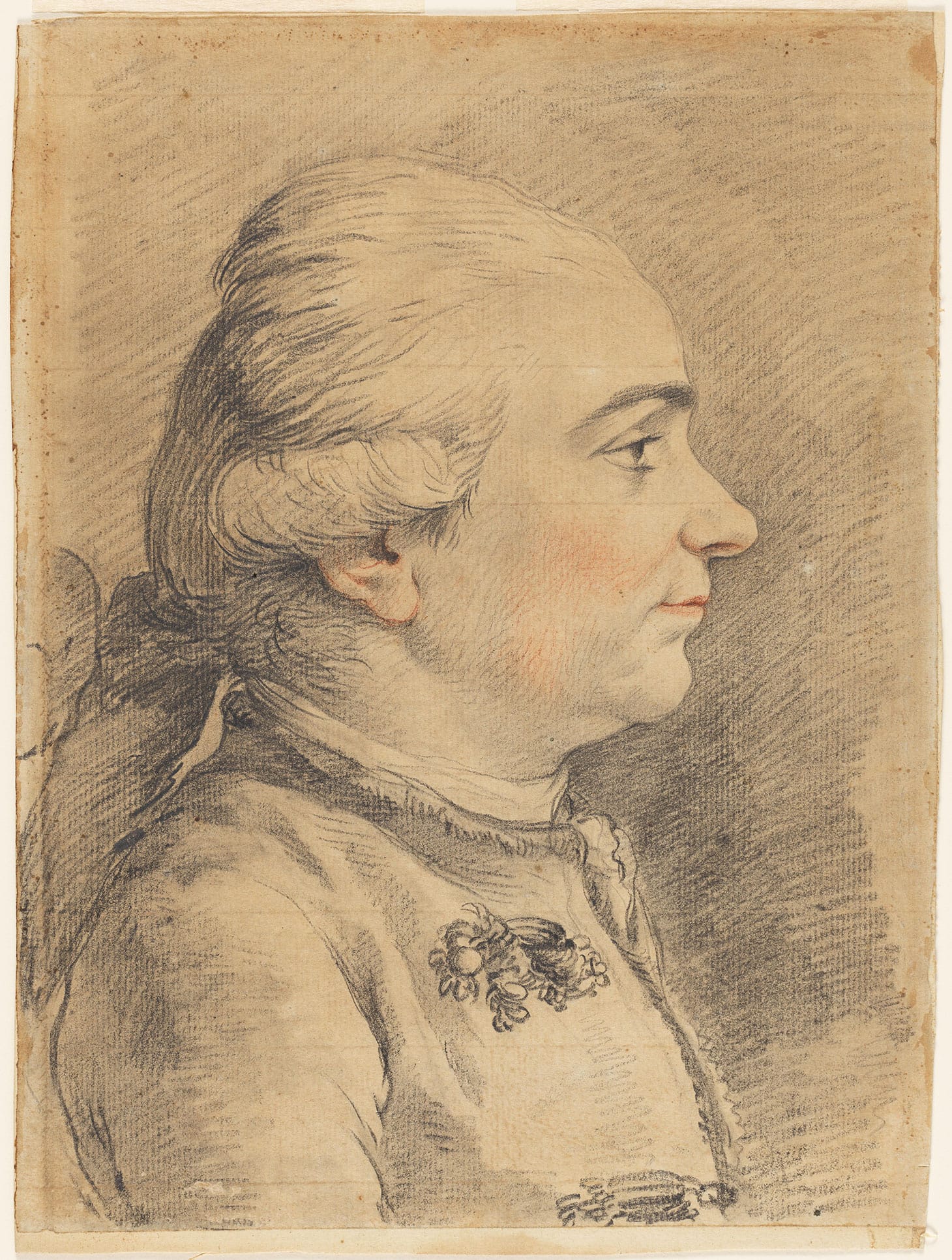Louis-Jean-François Lagrenée, "Self-Portrait" (1778) (photo by Cecilia Heisser/Nationalmuseum)