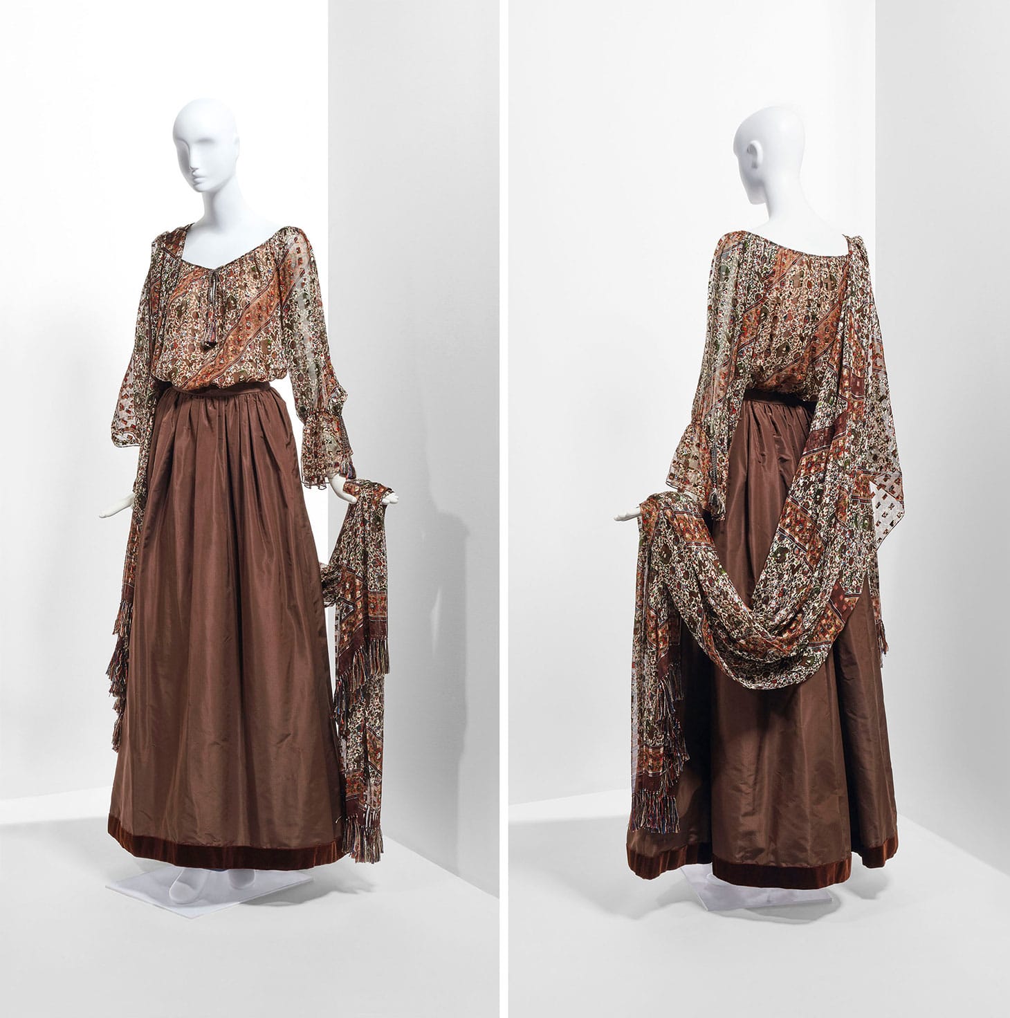 Yves Sain Laurent Haute Couture, Autumn/Winter 1977–1978 (image courtesy Christie's)