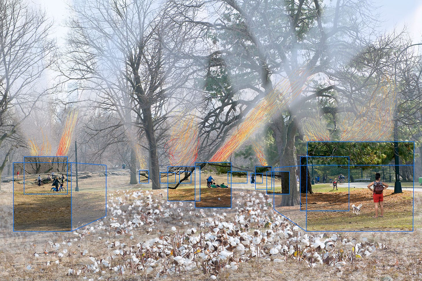 John E. Dowell, "The Lower Village" (image courtesy John E. Dowell)