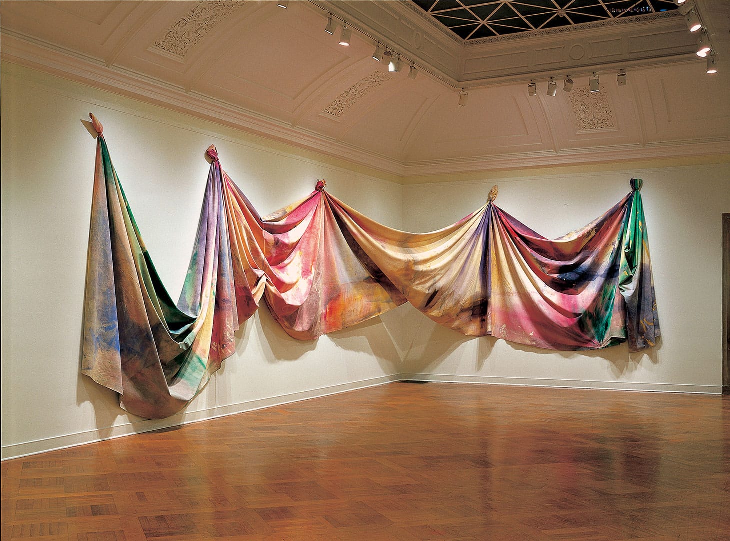 Sam Gilliam, “Light Depth” (1969), acrylic on canvas (image courtesy Corcoran Gallery of Art, Gift from the Trustees of the Corcoran Gallery of Art (Museum Purchase, Gallery Fund), 2018)
