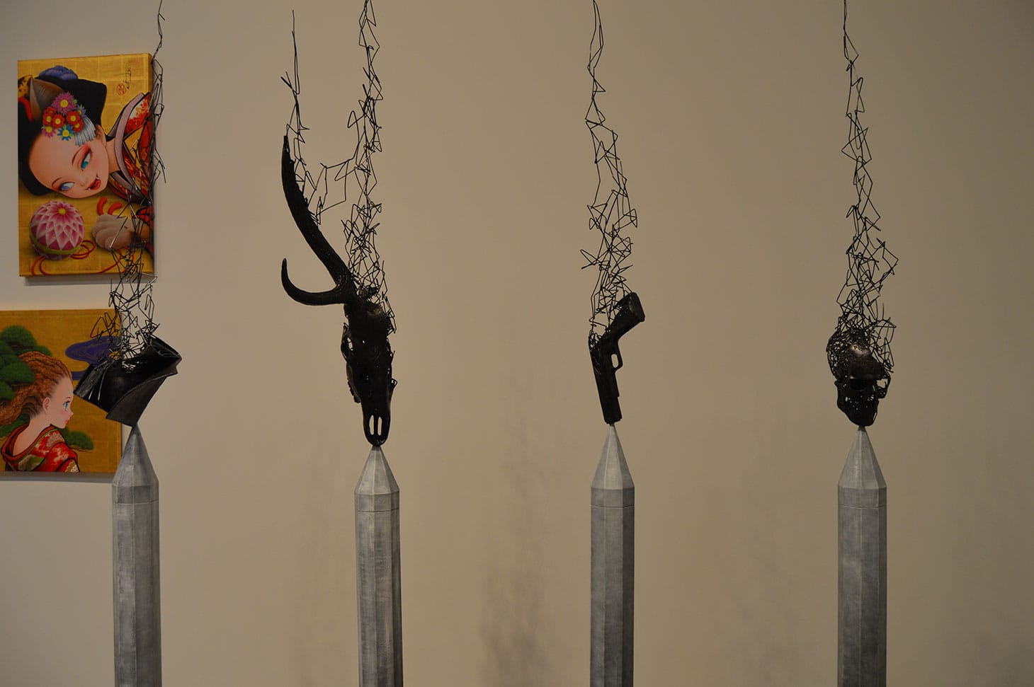 Tomohiro Inaba, "Vessel of Memory No. 2" (2019), installation, Gallery Art Composition