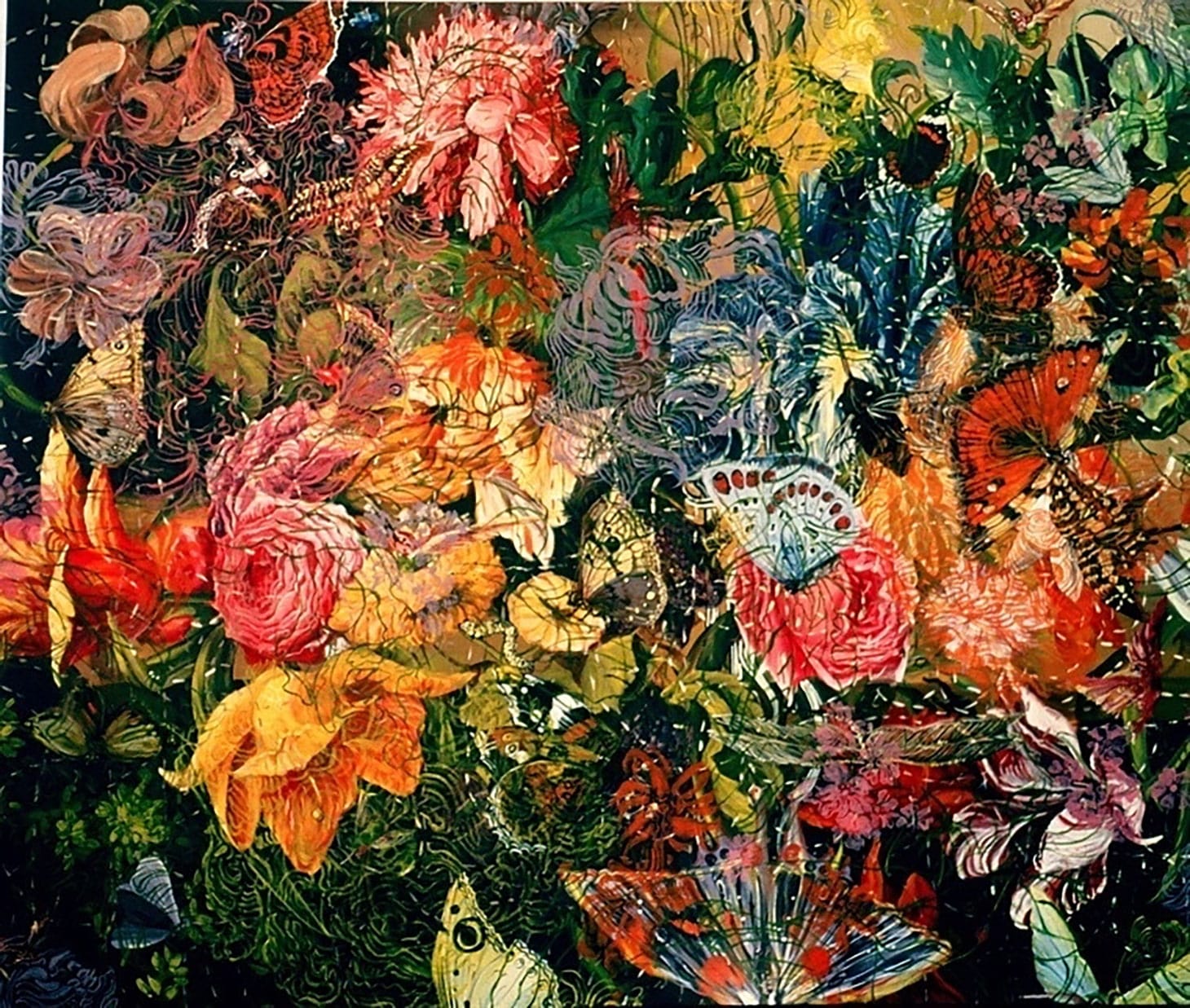 Heidi Johnson, "Decor," 60 x 70 inches (image courtesy the artist) 