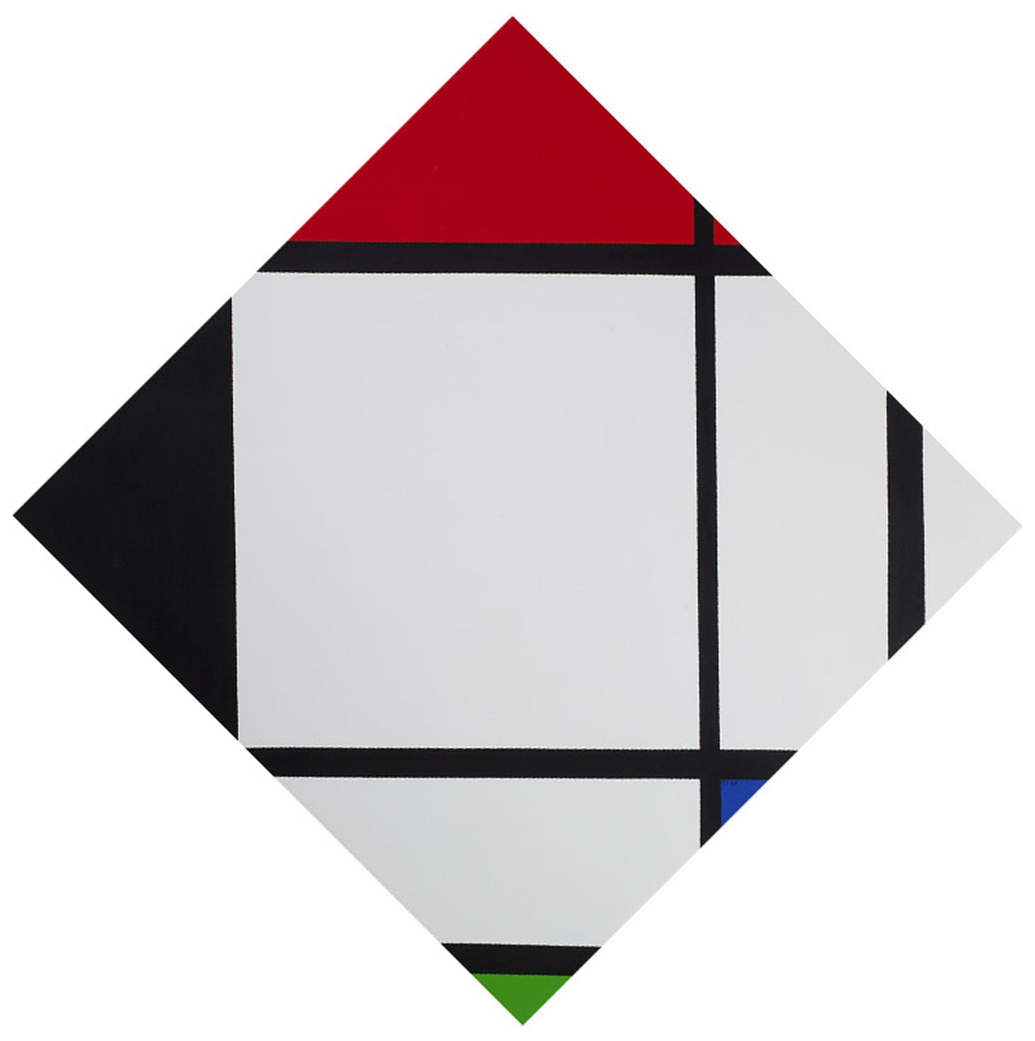 General Idea, "Infe©ted Mondrian #2" (1994), (image courtesy Stedelijk Museum Amsterdam)