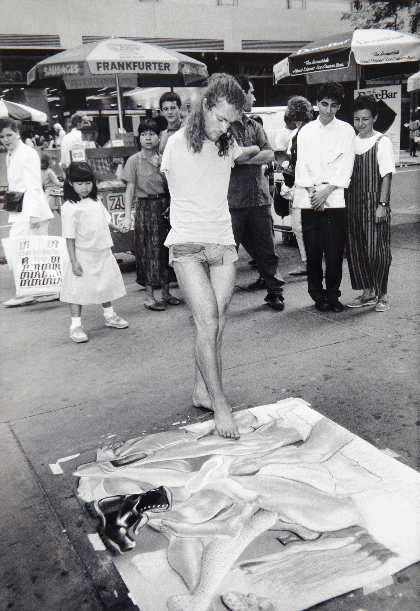 Lorenza Böttner, "Untitled" (1982), black and white photography