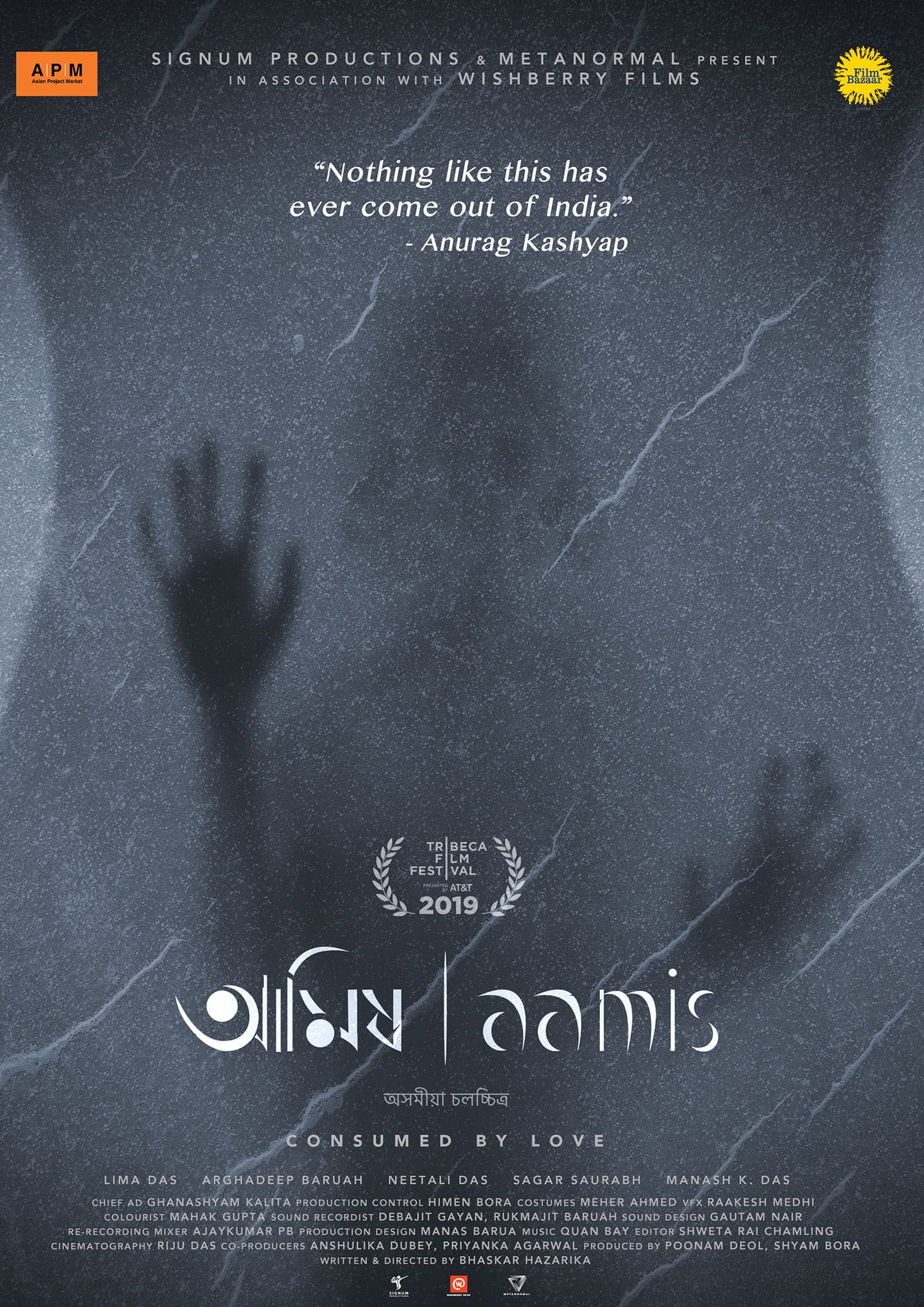 <em>Aamis</em> poster (all images courtesy Wishberry Films)
