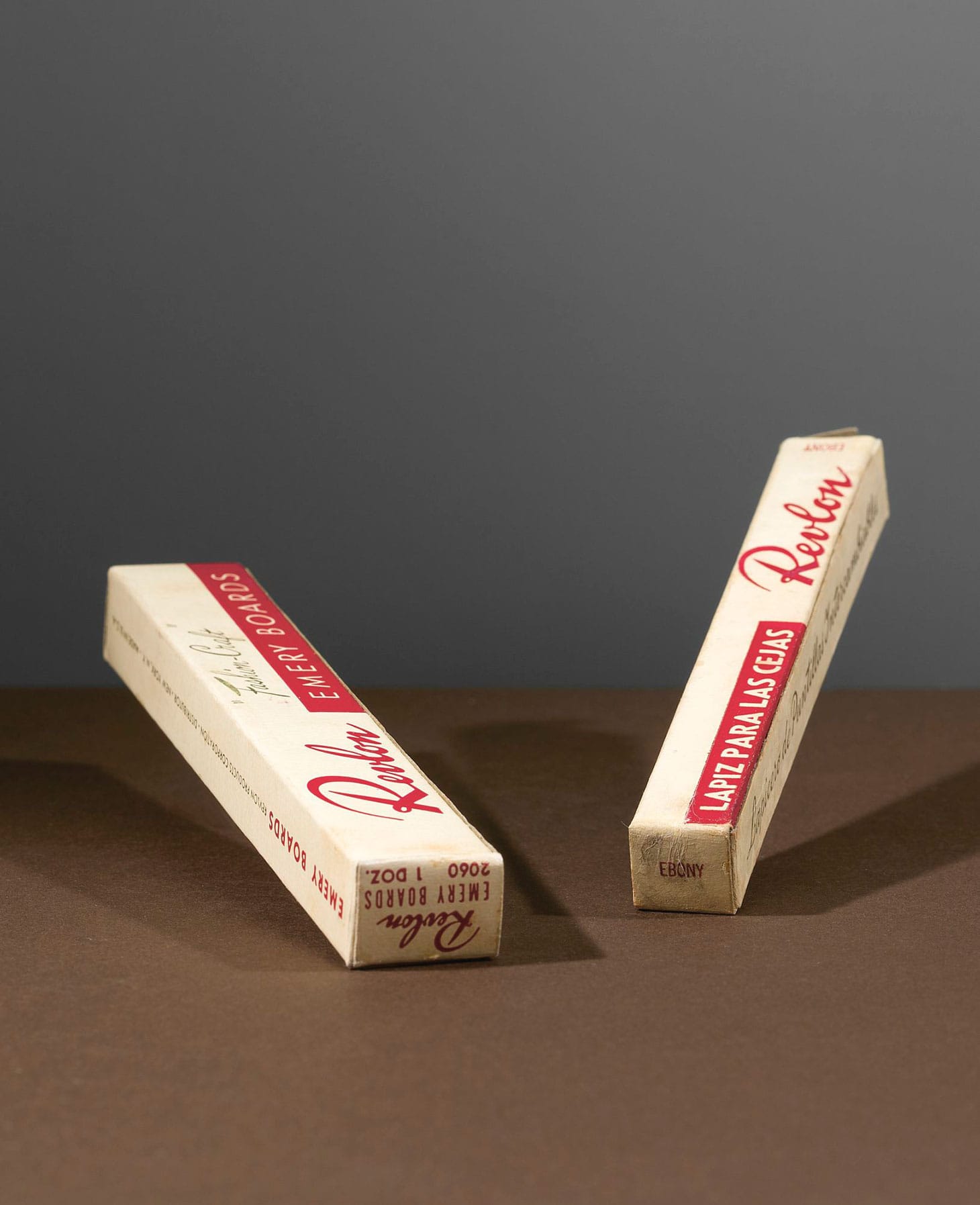 Revlon “Ebony” eyebrow pencil and emery boards, (1948–54) (© Diego Rivera and Frida Kahlo Archives, Banco de México, Fiduciary of the Trust of the Diego Rivera and Frida Kahlo Museums, photo by Javier Hinojosa, image courtesy V&A Publishing)