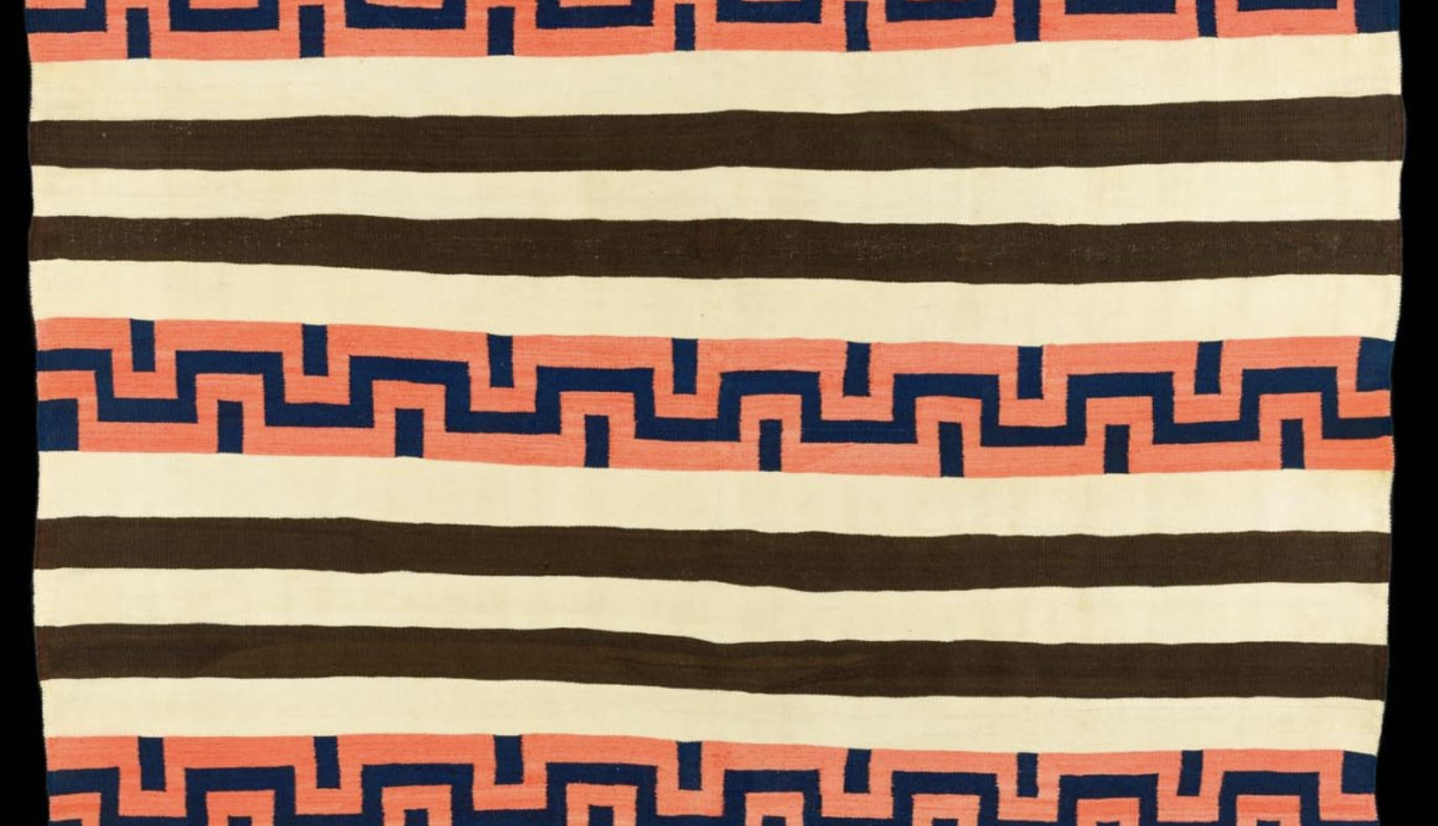 Rare 19th-century Navajo Chief's Blanket Donated to Colonial Williamsburg