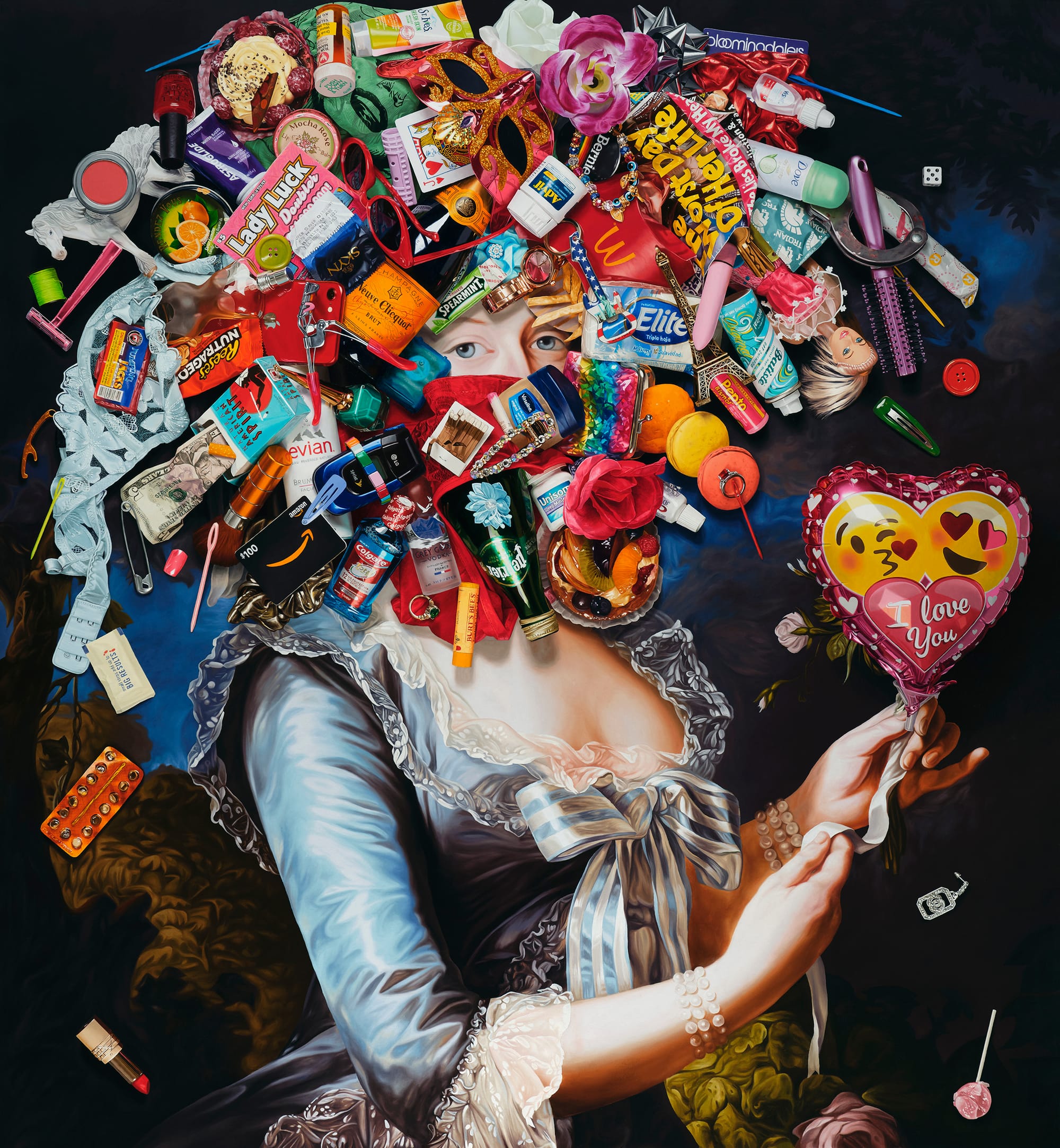 Jake Scharbach wants to topple your idols and he does it with paint.