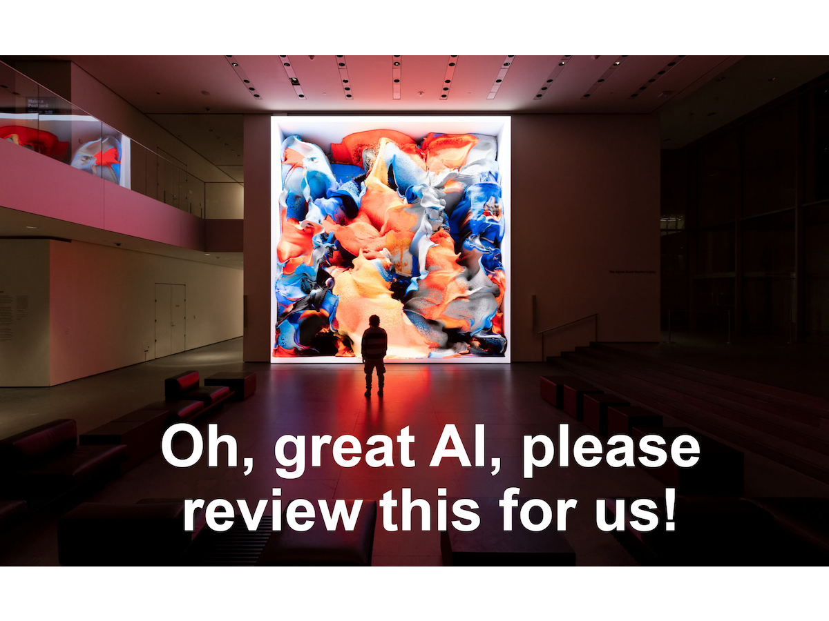 We Asked AI to Review Refik Anadol's "Unsupervised" at MoMA