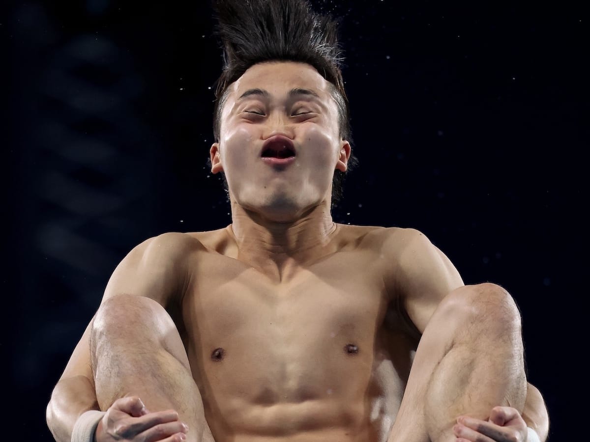 Photos of Olympic Divers’ Faces Have the Internet in Tears
