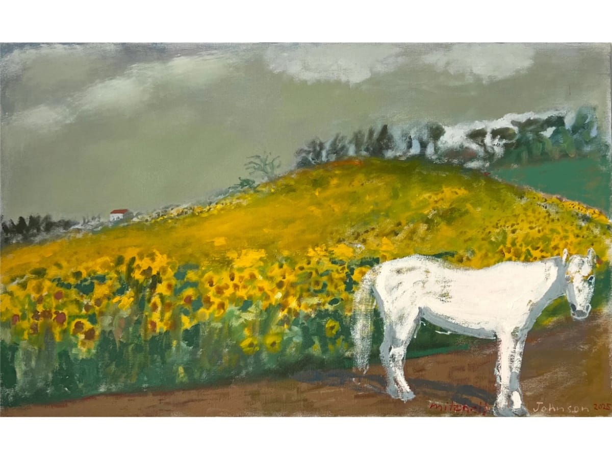 Mitchell Johnson Exhibits Paintings at Paris’s Galerie Mercier