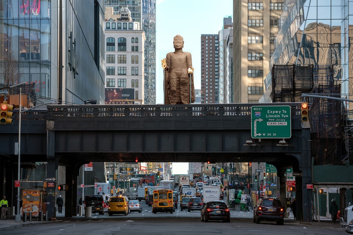 Art Movements: New York City's 27-Foot Buddha