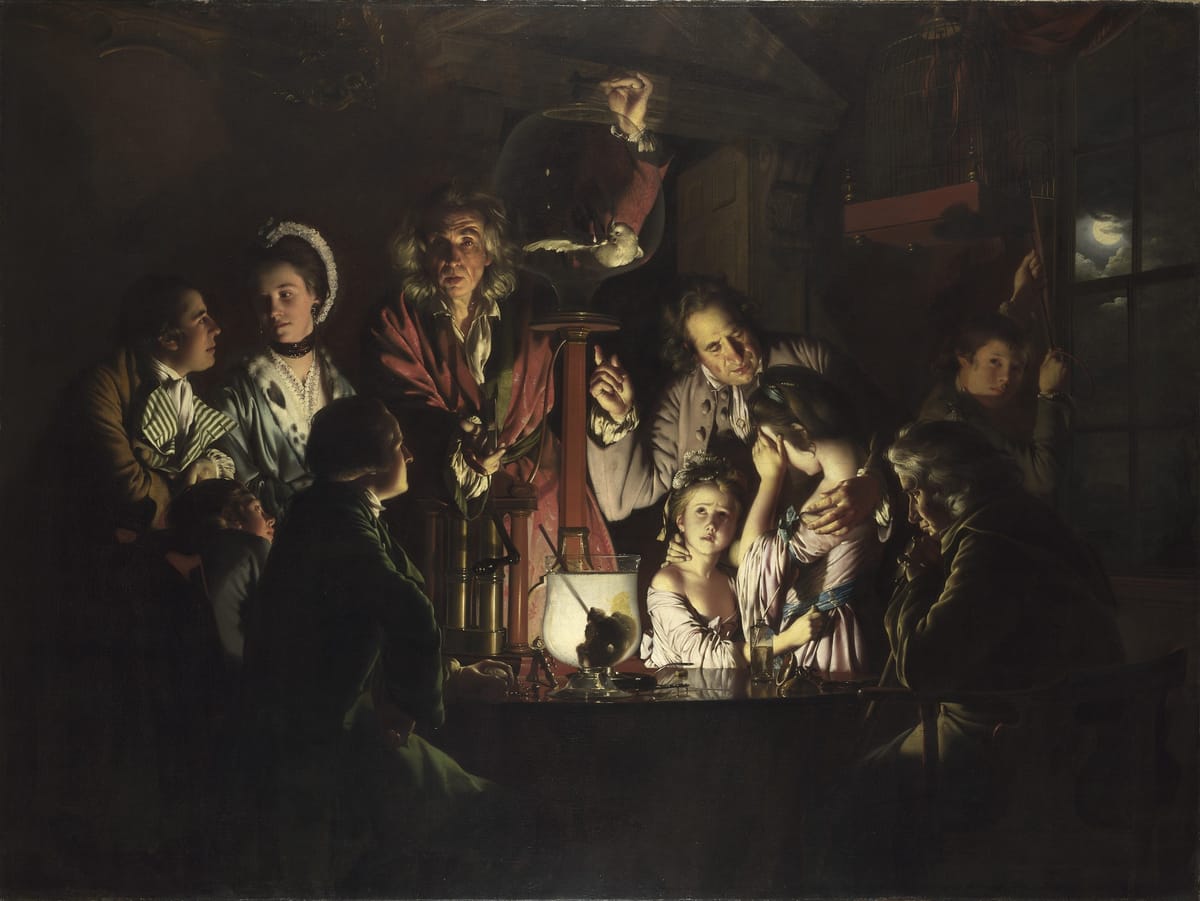 Joseph Wright of Derby's Candlelit World