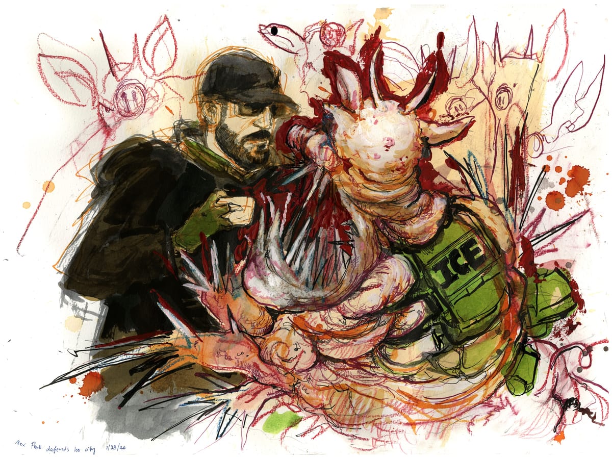 Artists Memorialize Alex Pretti, Minneapolis Man Killed by Border Patrol