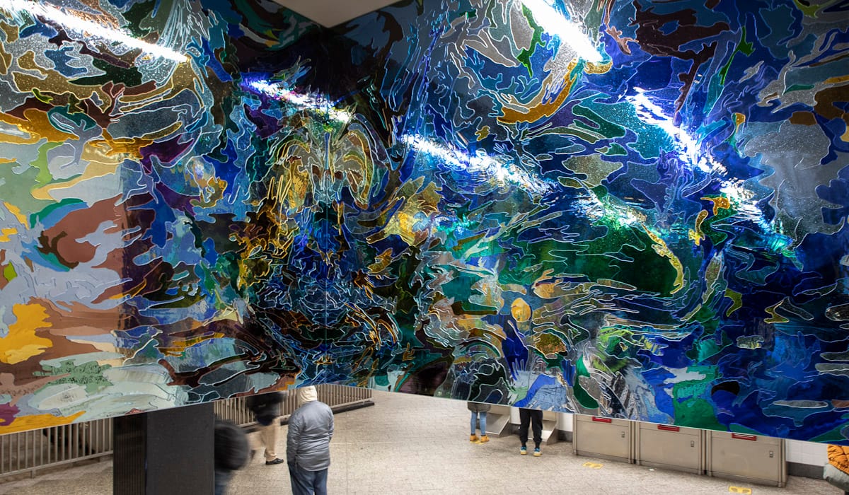 New Public Art by Jim Hodges Offers Hurried Commuters a Moment of Reflection at Grand Central