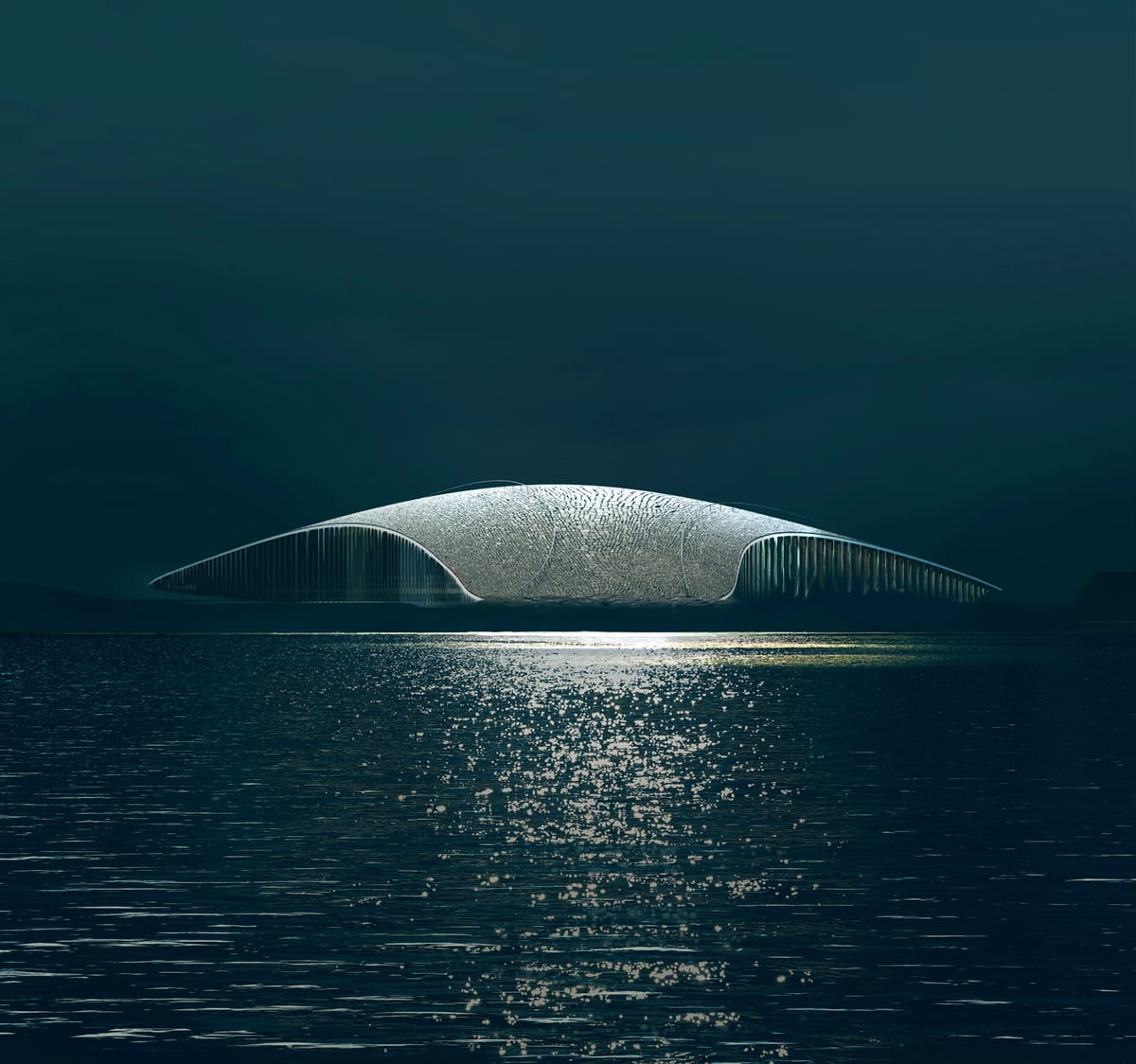 A Sleek, Whale-shaped Observatory to Watch Marine Life