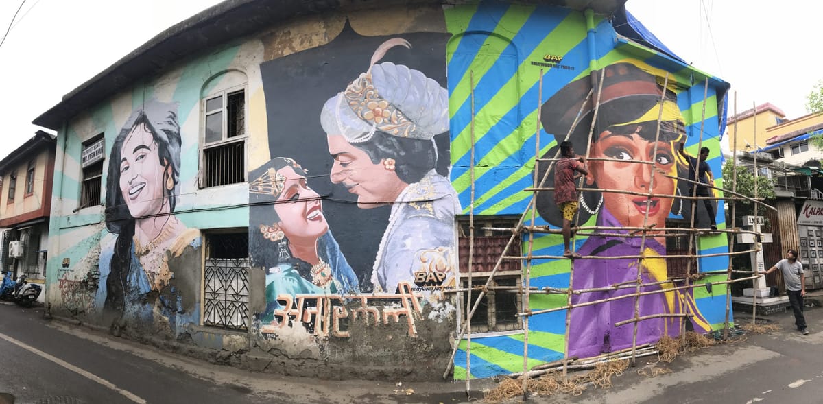 After Budweiser Unexpectedly Paints Over Street Murals in India, Artists Band Together