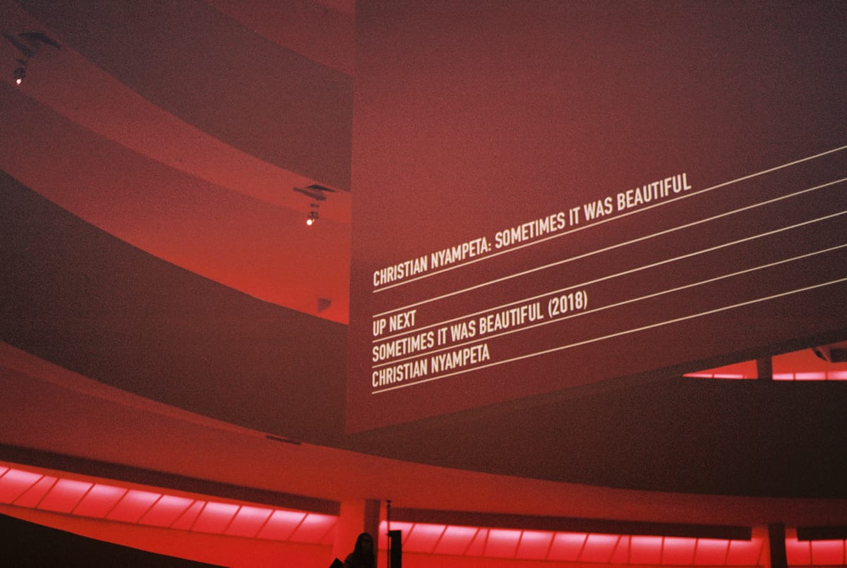 Christian Nyampeta Transforms the Guggenheim Into a Anti-Colonial Night School