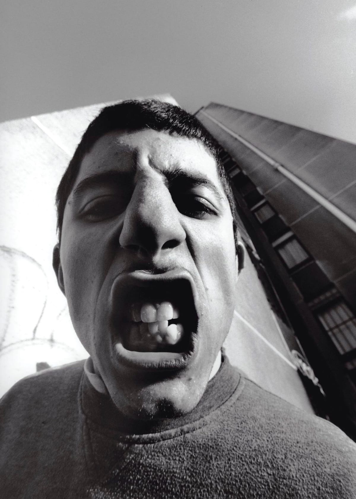 JR, Down the Barrel of the Camera