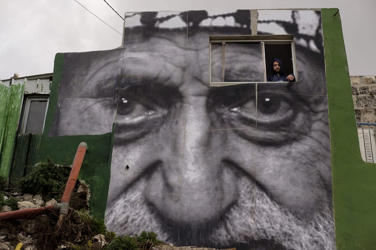 Murals Watch Over Jerusalem Neighborhood, a Silent Protest Against Displacement