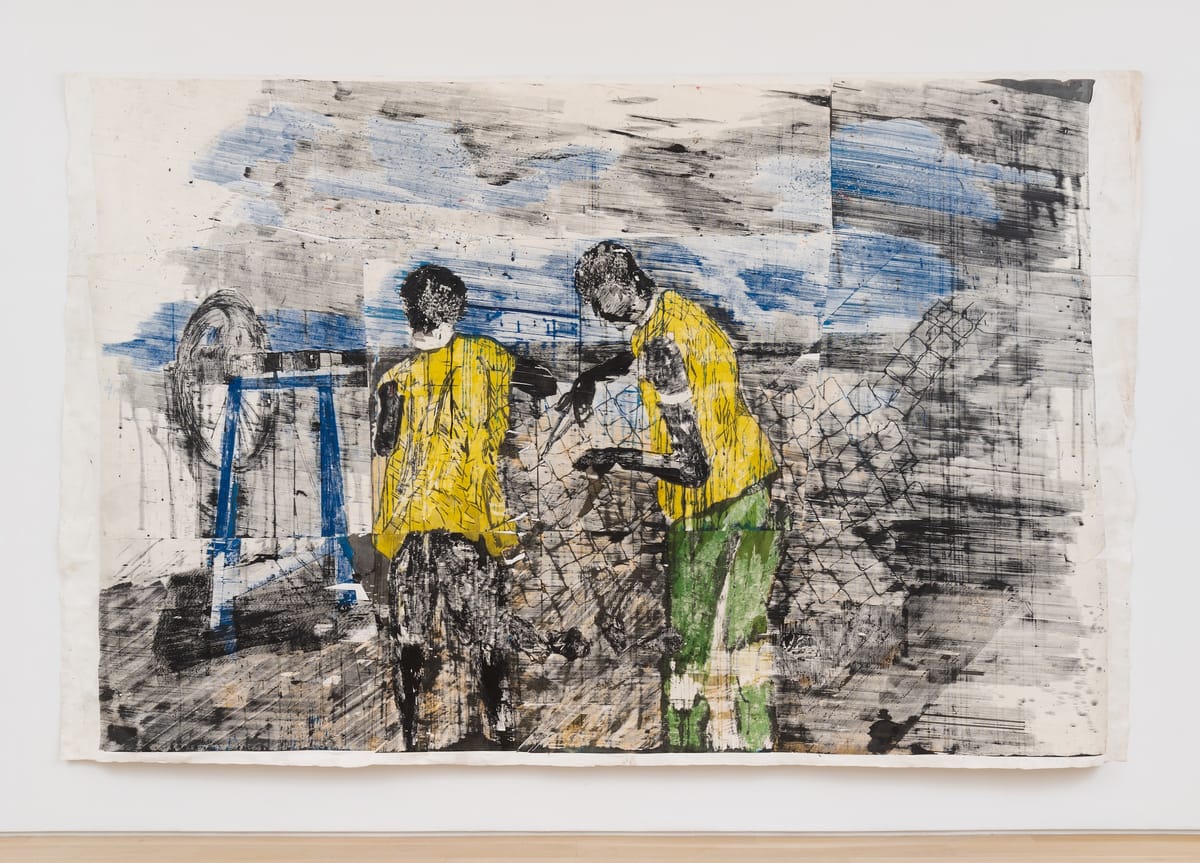 In Swirling Canvases, Gareth Nyandoro Expresses the Rhythms of Labor