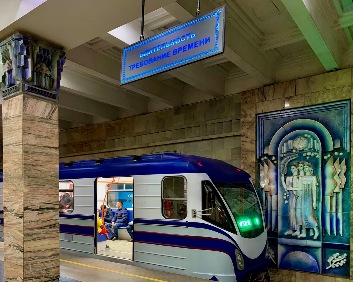 A Tour Through Tashkent’s Art-Filled Subway
