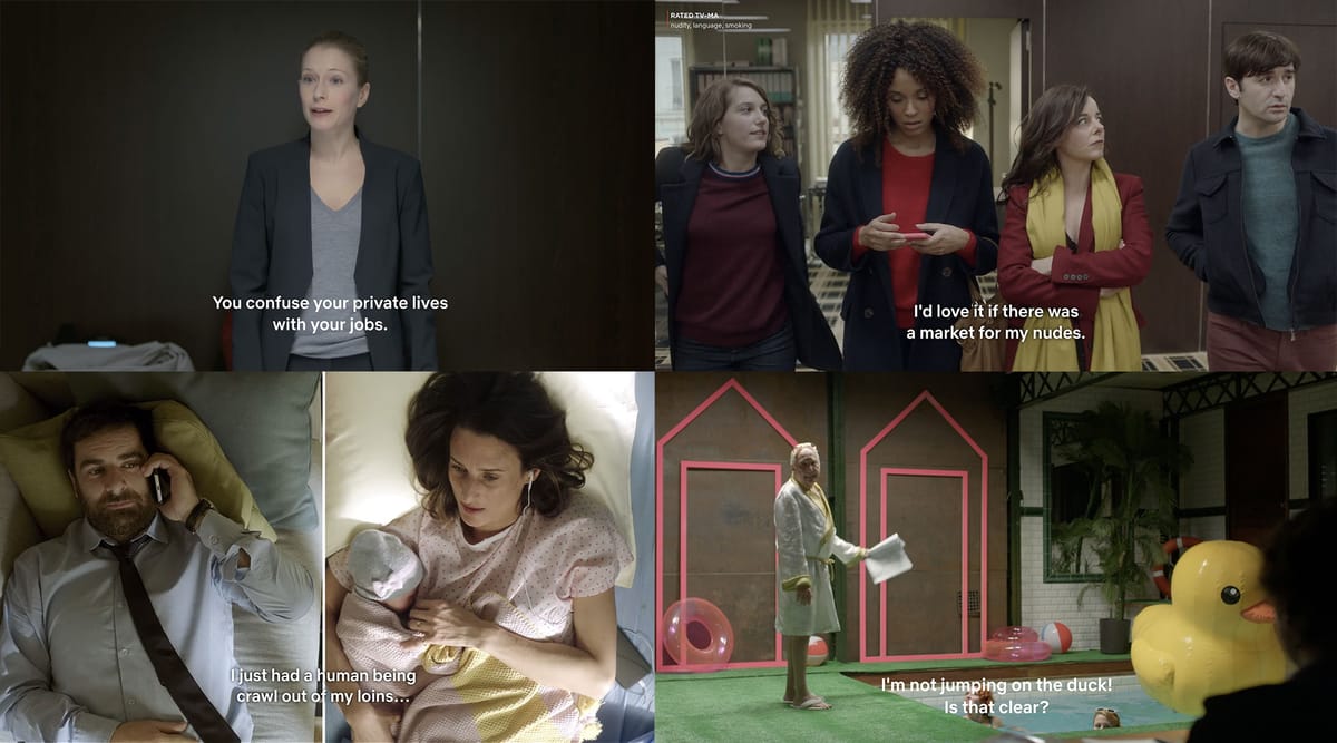 Call My Agent and the Crisis at Work