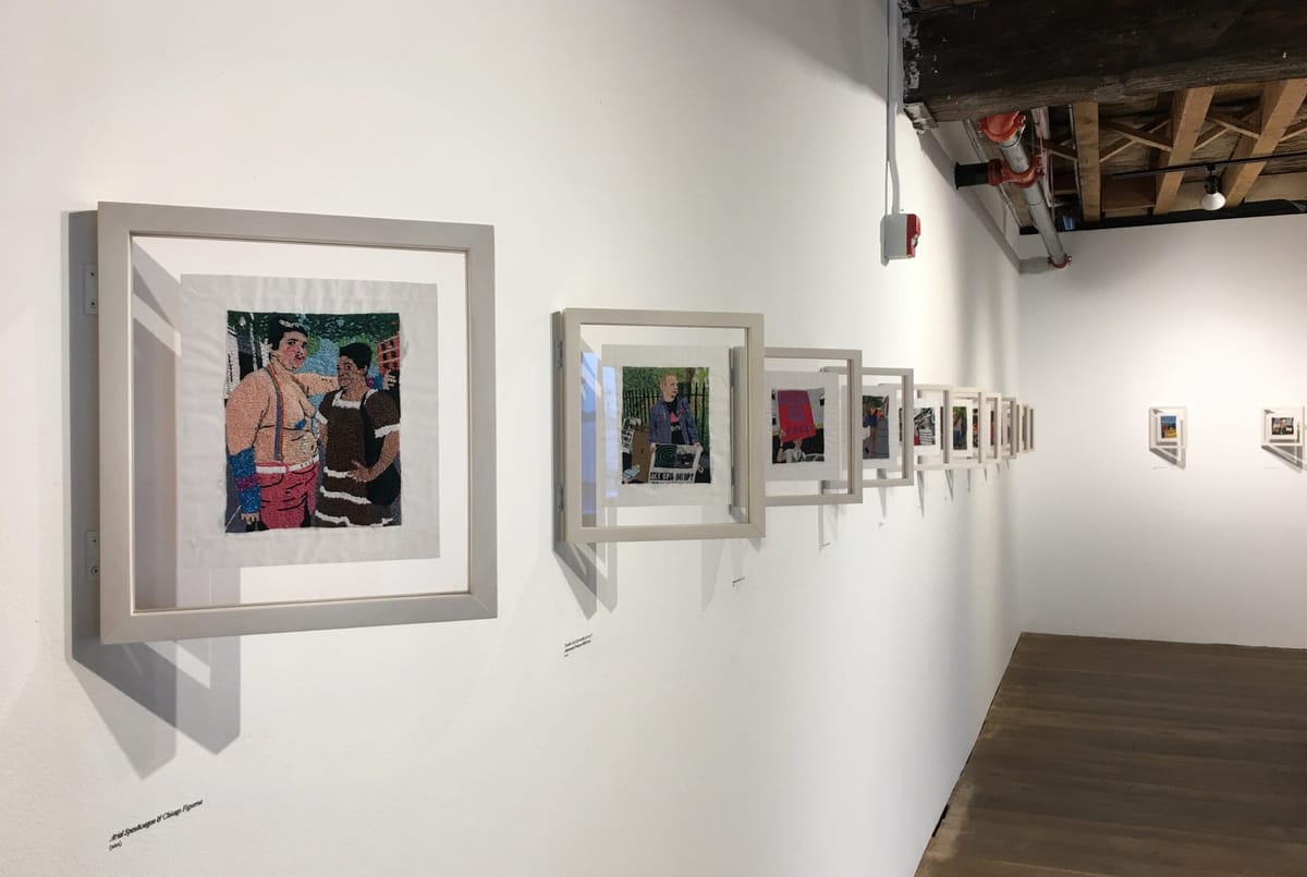 An Artist's Embroideries Reflect the Complexity and Interconnectedness of Queer New York