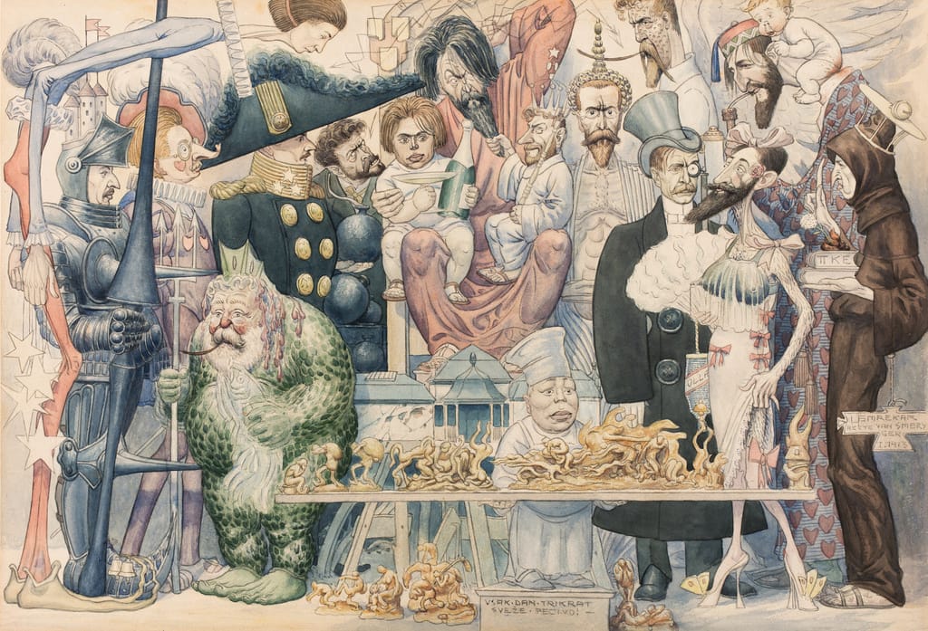 Another Look at Hinko Smrekar, Slovenia's Rebel Caricaturist